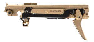 Sig Sauer P365 Custom Works Fire Control Unit *FFL Item (FCU Only) 9mm Luger/380 ACP Gold & Flat Face Trigger Fits Sig P365 Parts