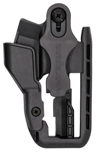 Safariland 19179411 Schema  Black Polymer Belt Clip Fits S&W Shield/Plus Right Hand                                                                                                                     