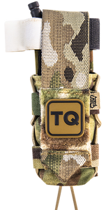 High Speed Gear 11TQ00MC TACO  Tourniquet Pouch, Multi-Cam Nylon with Velcro Closure, Fits MOLLE, Compatible with Most Windlass-Style Tourniquets, Includes TQ Patch                                    
