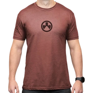 Magpul MAG1115-613  Icon Redrock Heather Cotton/Polyester Short Sleeve XL                                                                                                                               