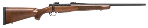 Mossberg 27882 Patriot Walnut 270 Win 5+1 22" Fluted Barrel w/Recessed Match Crown, Matte Blued Metal Finish, Spiral-Fluted Bolt, Walnut Stock, Drop Box Magazine, Adjustable LBA Trigger               