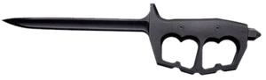 Cold Steel CS92FNTST FGX Chaos 8" Fixed Griv-Ex Plain Black 6" Blade, Black Griv-Ex Handle                                                                                                              