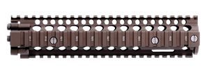Daniel Defense 0100408020011 MK18 RIS II Handguard 9.55" 2-Piece, Free-Floating Style Made of 6061-T6 Aluminum with Flat Dark Earth Anodized Finish & Picatinny Rail for AR-15                          