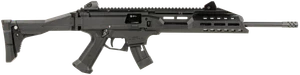 CZ-USA 91368 Scorpion EVO 3 22 LR 10+1 16" Black Threaded Steel Barrel, Picatinny Rail Receiver, M-LOK Handguards, Black Folding/Telescoping Stock, Black Polymer Grips                                 