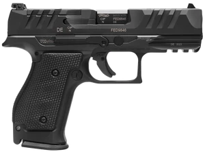 Walther Arms 2872111 PDP Steel Frame 9mm Luger 15+1 4" Black Steel Barrel, Matte Black Tenifer Optic Ready/Serrated Steel Slide, Black Steel Frame w/Picatinny Rail, Textured Wraparound Grip           