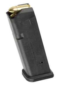 Magpul MAG546BLK PMAG GL9 17rd 9mm Luger Compatible w/Glock 17/19/26/34/45 Black Polymer                                                                                                                