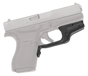 Crimson Trace 0143801 LG-443 Laserguard  Black Red Laser Glock 42/43/43X/48                                                                                                                             