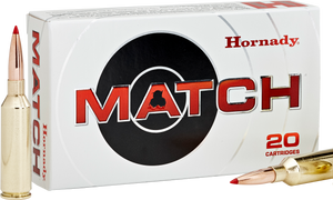 Hornady 81620 Match  6.5PRC 147gr Extremely Low Drag Match 20 Per Box/10 Case                                                                                                                           
