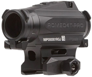 Sig Sauer Electro-Optics Romeo4T Pro Black 1 x 20 mm 2 MOA Red Quad Ballistic Dot/65 MOA Circle