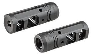 SureFire PROCOMP556 ProComp Muzzle Brake Black Nitride Steel with 1/2"-28 tpi Threads & 2.50" OAL for 5.56x45mm NATO M16, M4                                                                            