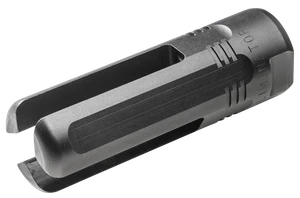 SureFire 3PELIMINATOR7625824 3P Eliminator Flash Hider Black Nitride Stainless Steel with 5/8"-24 tpi Threads & 2.80" OAL for 7.62x51mm NATO AR-10                                                      