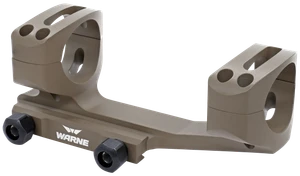 Warne XSKEL30DE X-SKEL Scope Mount/Ring Combo Flat Dark Earth Cerakote 30mm                                                                                                                             