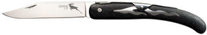 Cold Steel CS20KJ Kudu Lite 4.25" Folding Plain Polished 5Cr15MoV SS Blade/Black Woodgrain Zy-Ex Handle                                                                                                 