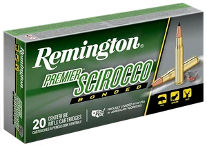 Remington Ammunition 29328 Premier Scirocco Bonded 30-06Springfield 180gr Swift Scirocco Bonded 20 Per Box/10 Case                                                                                      