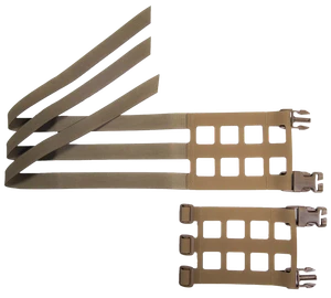 High Speed Gear 40PCC4CB Core Cummerbund 4 Column Coyote Brown Cordura                                                                                                                                  