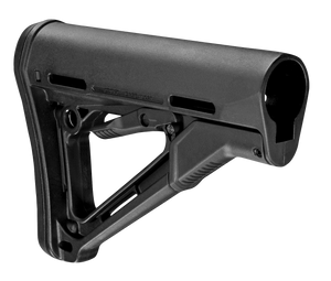 Magpul MAG310-BLK CTR Carbine Stock Black Synthetic for AR-15, M16, M4 with Mil-Spec Tube (Tube Not Included)                                                                                           
