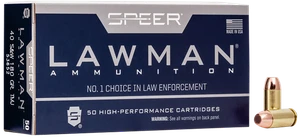 Speer 53652 Lawman  40S&W 180gr Total Metal Jacket 50 Per Box/20 Case                                                                                                                                   