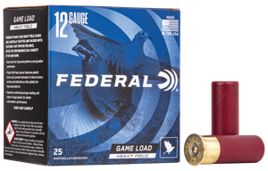 Federal H1238 Game-Shok Heavy Field 12Gauge 2.75" 1 1/8oz 8Shot 25 Per Box/10 Case                                                                                                                      