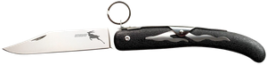 Cold Steel CS20KK Kudu  4.25" Folding Plain Mirror Polished 5Cr15MoV SS Blade/ Black Woodgrain Zy-Ex Handle                                                                                             