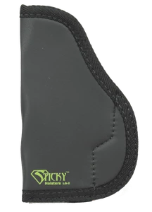 Sticky Holsters LG2 LG-2  Black/Green Latex Free Rubber Fits Med/Lg Semi-Auto Ambidextrous                                                                                                              