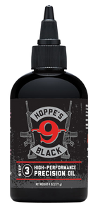 Hoppe's HBL4 Black Precision Oil Lubricates Prevents Rust & Corrosion  4 oz. Squeeze Bottle                                                                                                             