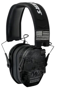 Walker's GWPRSEMPATKPT Razor Patriot Slim Muff 23 dB Over the Head Kryptek Highlander/Black Polymer                                                                                                     