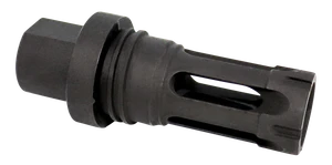 Yankee Hill 4302AKA Phantom Q.D. Flash Hider Black Steel with M14x1 LH Threads for 30 Cal AK-Platform                                                                                                   