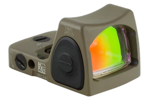 Trijicon 700696 RMR Type 2 Flat Dark Earth 1 x  0.89" x 0.67" 3.25 MOA Red Dot                                                                                                                          