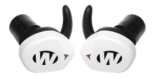 Walker's GWPSLCR2BTWHT Silencer BT 2.0 Electronic Ear Buds Sports South Exclusive White Polymer                                                                                                         