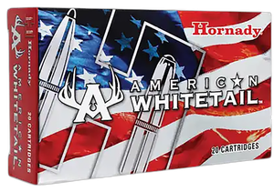 Hornady 80904 American Whitetail  308Win 165gr InterLock Spire Point 20 Per Box/10 Case                                                                                                                 