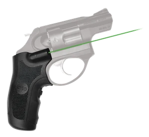 Crimson Trace 0145301 LG-415G Green Lasergrips  Black Ruger LCR                                                                                                                                         