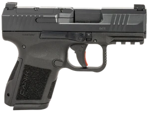 Canik HG7620N MC9  9mm Luger 12+1/15+1 3.18" Black Steel Barrel, Matte Black Tenifer Cerakote Optic Ready/Serrated Slide, Black Polymer Frame w/Picatinny Rail, Black Polymer Grips                     