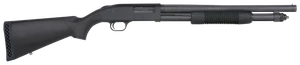 Mossberg 50778 590 Tactical 12 Gauge 6+1 3" 18.50" Cylinder Bore Barrel, Matte Blued Metal Finish, Dual Extractors, Drilled & Tapped Receiver, Synthetic Stock                                          