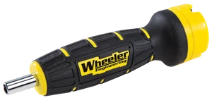 Wheeler 4001001 F.A.T. Digital Wrench Black/Yellow Universal Firearm 12 Pieces Features Digital LCD                                                                                                     