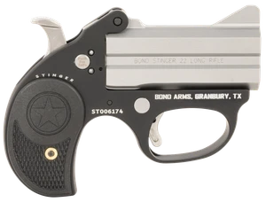 Bond Arms BASL Stinger  22 LR 2rd, 3" Double Stainless Steel Barrel                                                                                                                                     