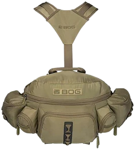 Bog-Pod 1159190 Ultimatum Hunting Fanny Pack OD Green Nylon 1000 cu.in Volume                                                                                                                           