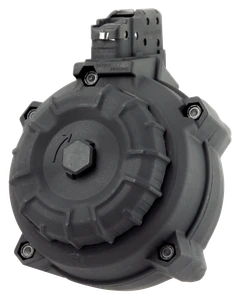 ProMag DRMA9 Standard  50rd Drum 7.62x39mm Fits AK-47 Black DuPont Zytel Polymer                                                                                                                        