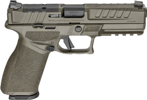 Springfield Armory EC9459GU Echelon  9mm Luger 17+1/20+1 4.50" Black Melonite Steel Barrel, OD Green Cerakote Optic Ready/Serrated Steel Slide, OD Green Cerakote Polymer Frame w/Picatinny Rail        
