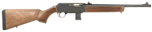 Henry H027H9G Homesteader w/Glock Mag Well Adapter 9mm Luger 10+1 16.37" Blued Steel Threaded Barrel, Black Anodized Aluminum Drilled & Tapped Receiver, Fixed American Walnut Wood, Ambidextrous       