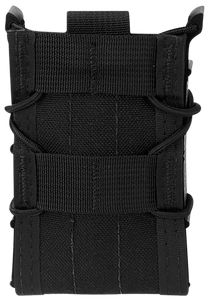 High Speed Gear 11TA00BK TACO Mag Pouch Single Black Nylon MOLLE Compatible w/ Rifle                                                                                                                    