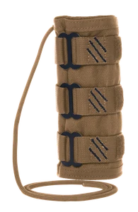 GPS Bags T8006T Tactical Suppressor Cover  6" Tan 1000D Nylon with Tether Line                                                                                                                          