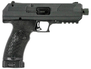 Hi-Point JXP10 JXP  10mm Auto 10+1, 5.20" Black Steel Threaded Barrel, Black Powder Coated YC9 Styled/Serrated Steel Slide, Black Polymer Frame w/Picatinny Rail, Black Textured Polymer Grip           
