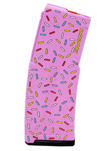 Amend2 556SPRINKLE30 MOD-2 Sprinkle Donut 30rd Fits AR-15 Pink Sprinkles Polymer                                                                                                                        