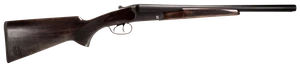 Heritage Mfg BL1218BK Badlander  Full Size 12 Gauge Break Open 2rd 18.50" Black Chrome Side By Side Barrel & Receiver, Fixed Turkish Walnut Stock                                                       