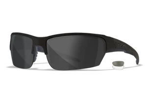 Wiley X CHSAI07 SAINT  S/M Smoke Gray/Clear Lens Polycarbonate Matte Black Frame                                                                                                                        