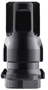 Dead Air DA115 KeyMicro Brake Flash Hider Black Nitride 4140 HT Alloy Steel 1/2"-28 Threads 9mm                                                                                                         