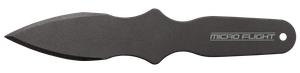 Cold Steel CS80STMB Micro Flight Thrower Fixed Plain Spear Point Black 550C Steel Blade/Handle                                                                                                          