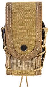High Speed Gear 10DC00CB Taco Covered Pouch Nylon Coyote Belt Clip                                                                                                                                      