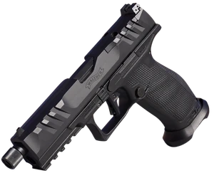 Walther Arms 2842521 PDP Pro SD 9mm Luger 18+1 5.10" Threaded Barrel, Black, Optic Cut/Serrated Slide, Polymer Frame with Pic. Rail, Performance Duty Grip, Flared Magwell                              