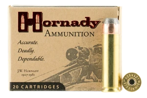 Hornady 9252 Custom  500S&WMag 500gr Hornady XTP Flat Point 20 Per Box/10 Case                                                                                                                          